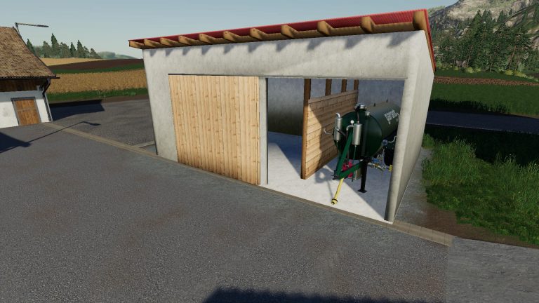 Petit hangar à machines v1 0 FS19 Mod FS25 Mods FS22 Mods