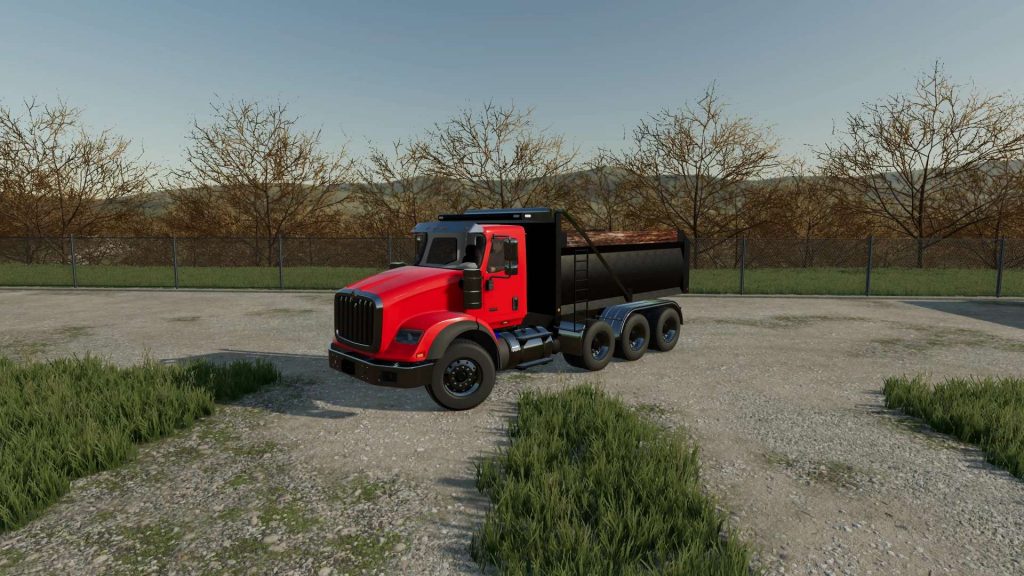 Camion à benne basculante FS22 International HX620 v1 0 0 0 FS22 Mod