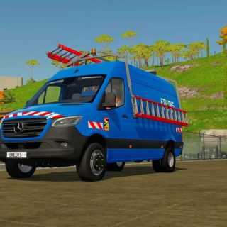 FS22 Mercedes Benz Sprinter 4x4 Gen 3 Enedis V2 1 0 0 Mod FS25 Mods