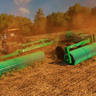 FS22 King Implementos Rolo Faca Drax 9000 V1 0 0 0 Mod FS25 Mods