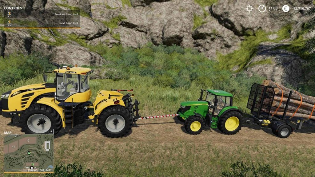 Remorque De Transport 25m V10 Fs19 Fs22 Mod F19 Mod I 0983