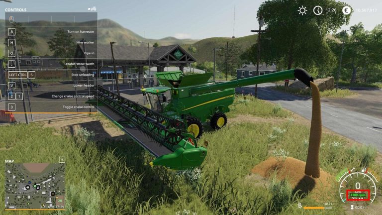 Work Rpm Fs22 RPM de travail v1.4 FS19 Mod | FS25 Mods / FS22 Mods