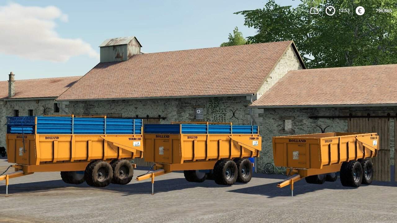 Rolland Turbo 135 V10 Fs19 Fs22 Mod F19 Mod 4548