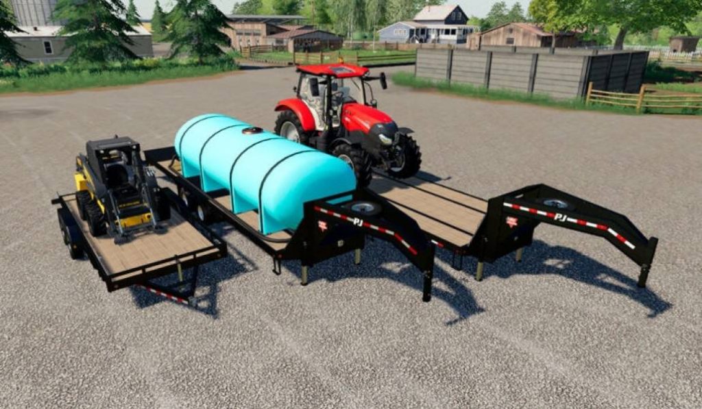 Remorques 3 Pj 40 Pi 24 Pi Et Charge Fs19 Fs22 Mod F19 Mod 5967