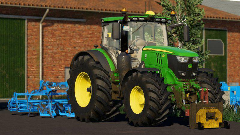 John Deere 6r V1111 Mod Farming Simulator 19 Mod Fs19 Images And Photos Finder 8760