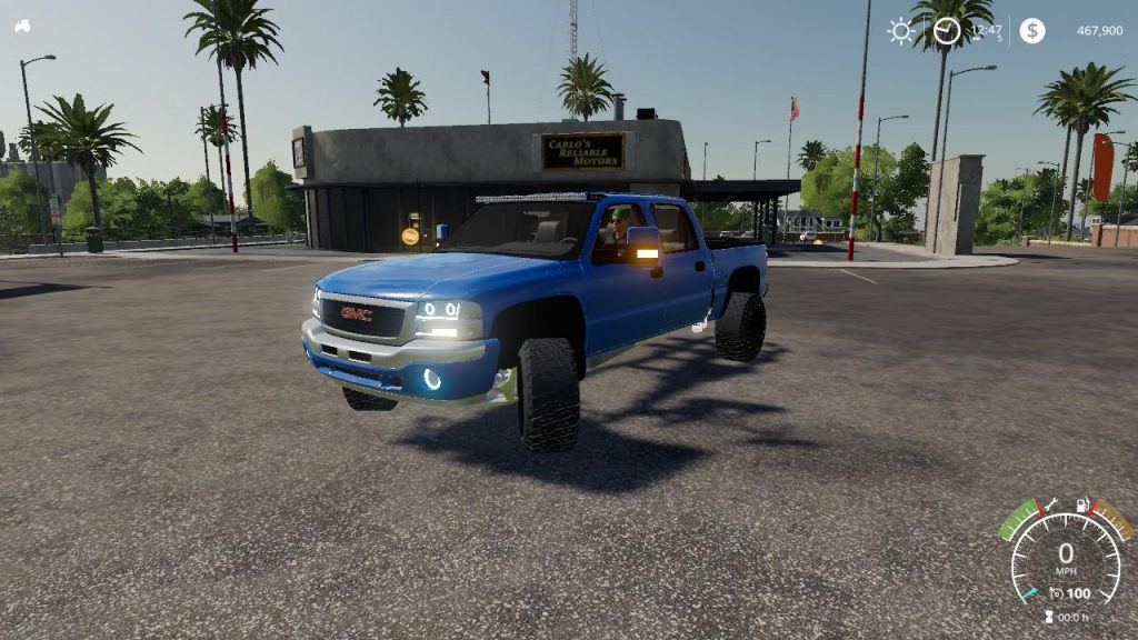 05 GMC Sierra LB7 Duramax v1.0 FS19 Mod | FS25 Mods / FS22 Mods