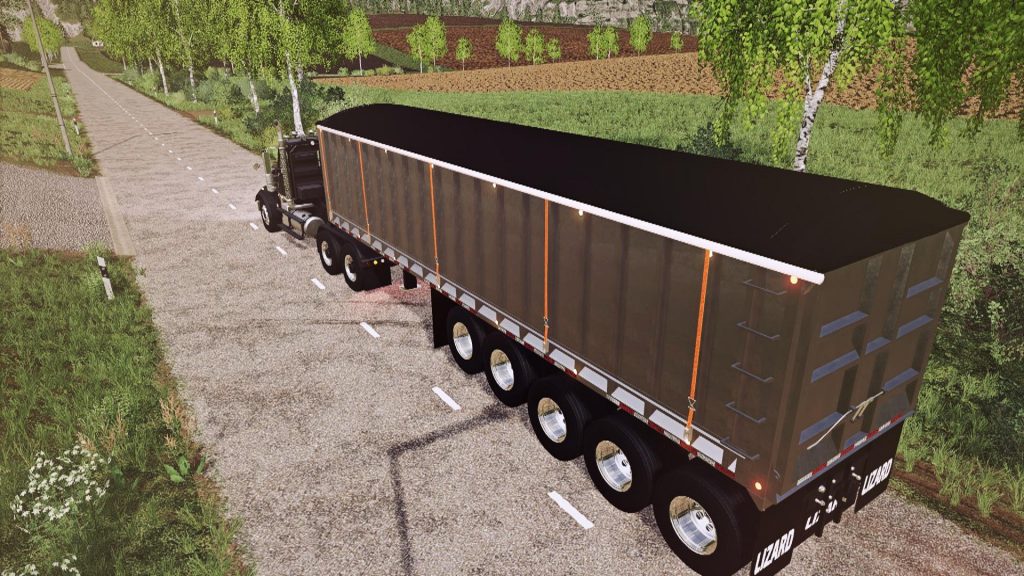 Lizard End Dump Bulk Trailer + Pup Trailer V1.0 FS19 Mod | FS25 Mods ...