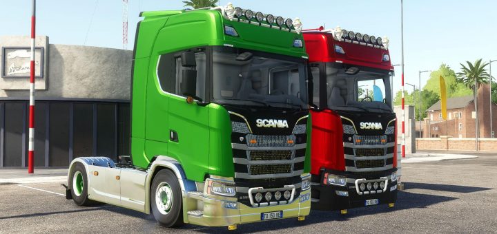 PACK SCANIA FORAIN v1.0 FS19 - FS19 Mods | Farming Simulator 19 mods