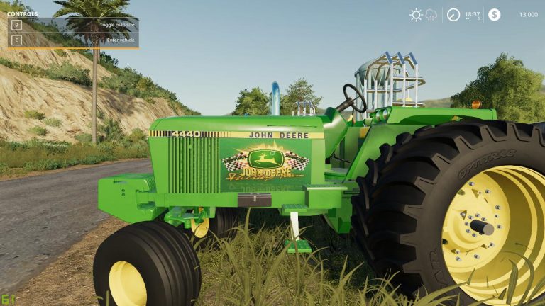 farming simulator 19 tractor yelloe color