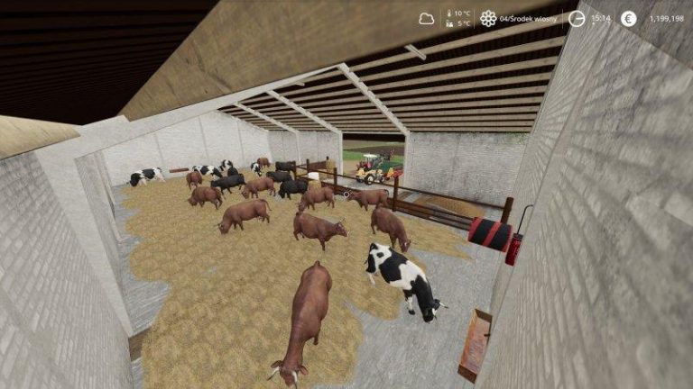 OBORA COWBARN FS19 FS19 Mods Farming Simulator 19 mods