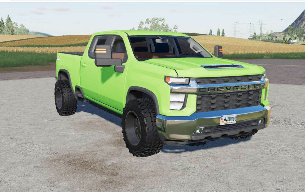 Chevrolet Silverado 2500 Hd Crew Cab 2020 Fs19 Fs22 Mod F19 Mod 1784