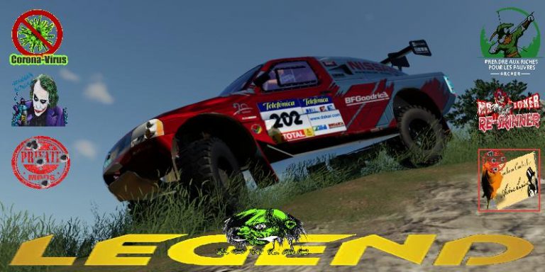 NISSAN NAVARA RALLY RAID v1.5 FS19 Mod | FS25 Mods / FS22 Mods