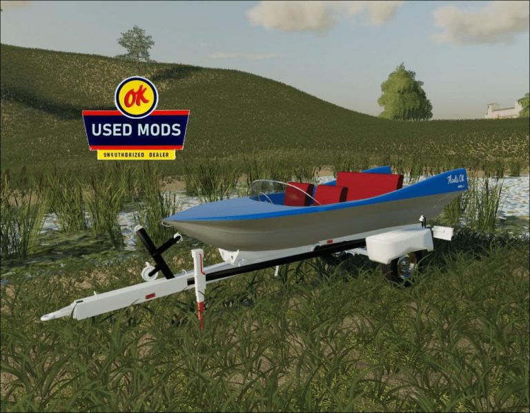 Ls19 Boot Bateau rétro - Transport de liquides - Flotteurs OK Model II v1.0 FS19 ...