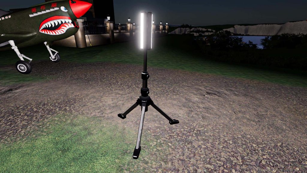 Led Fs19 Trépied LED Light v1.0 FS19 Mod | FS25 Mods / FS22 Mods