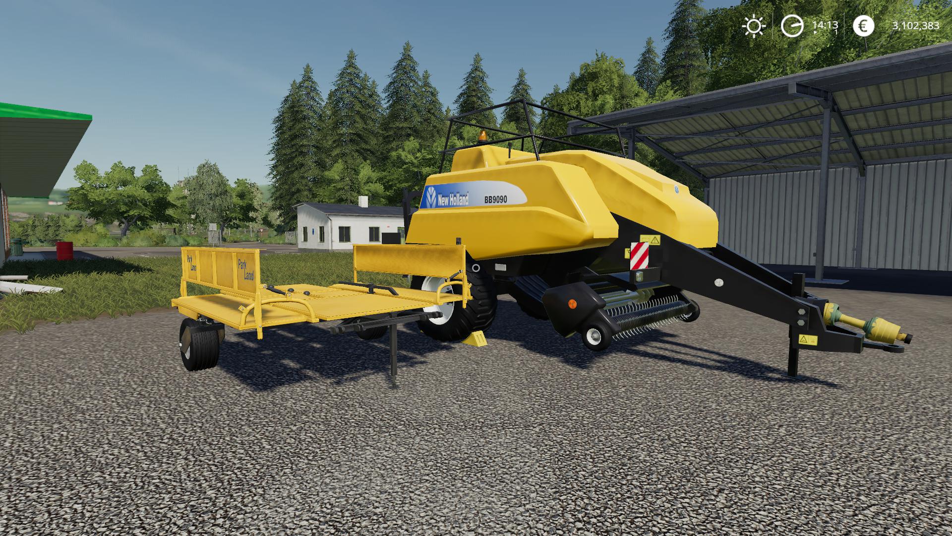 Hesston Big Baler V11 Fs19 Fs22 Mod F19 Mod