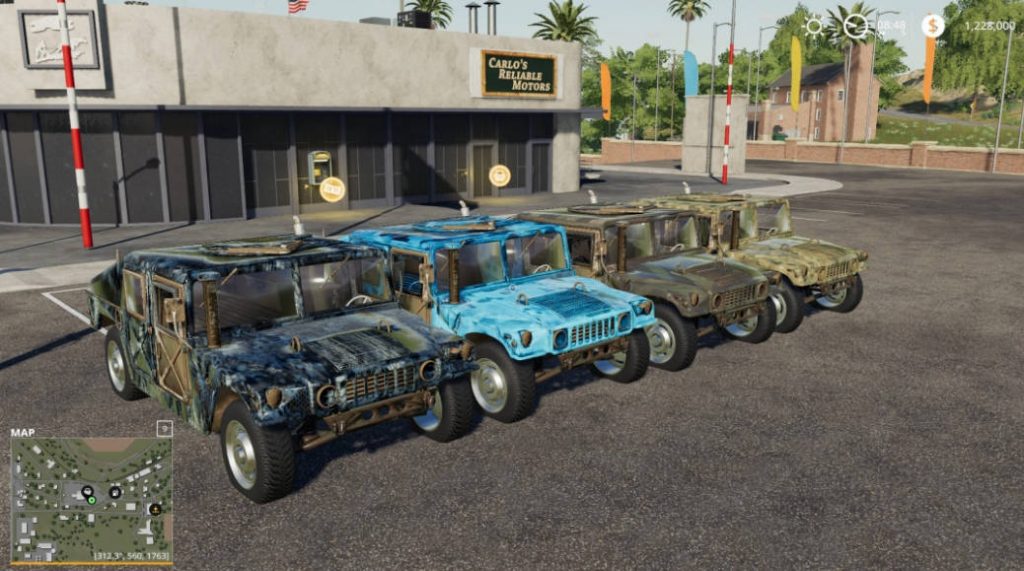 HUMVEE V1.0 FS19 Mod | FS25 Mods / FS22 Mods