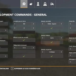 French Easy Development Controls 2 v1.0 FS19 Mod | FS25 Mods / FS22 Mods