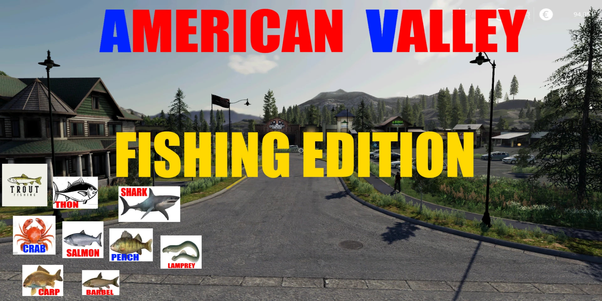 American Valley Fishing Edition V111 Fs19 Fs22 Mod F19 Mod