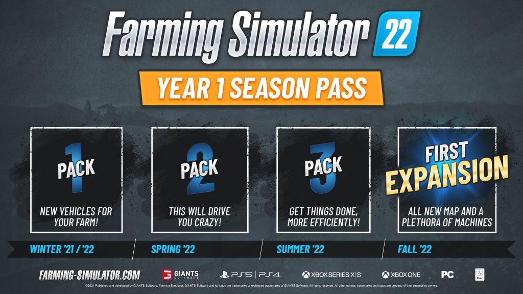 Le Season Pass pour Farming Simulator 22 est disponible en précommande 