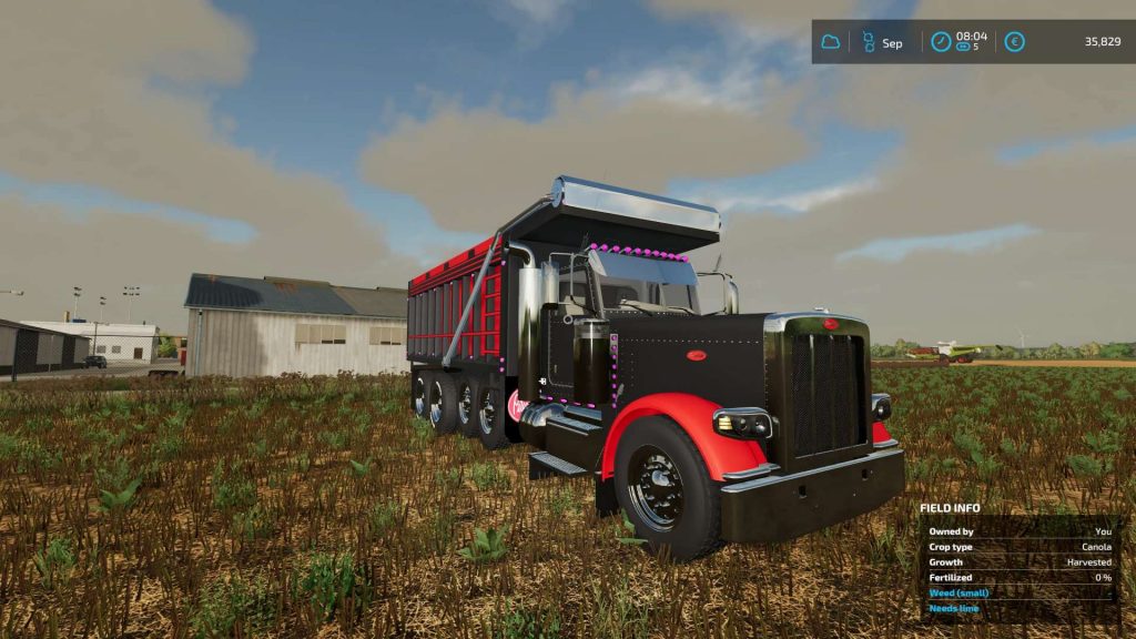 Camion Benne Basculante Fs Peterbilt V Mod Fs Mods