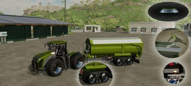 Fs22 Krampe Bandit 750 Terra Trac V1001 Fs22 Mod F19 Mod 9226