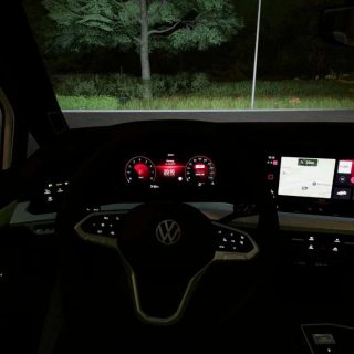 FS22 Volkswagen Golf 8 R Variante v1.0 Mod | FS25 Mods / FS22 Mods