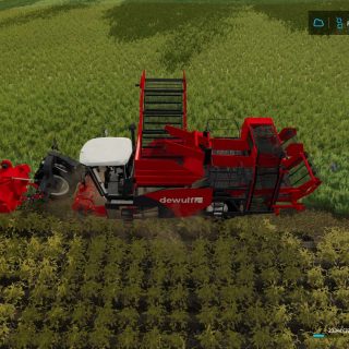FS22 Dewulf fr3060 Bêta Mod | FS25 Mods / FS22 Mods