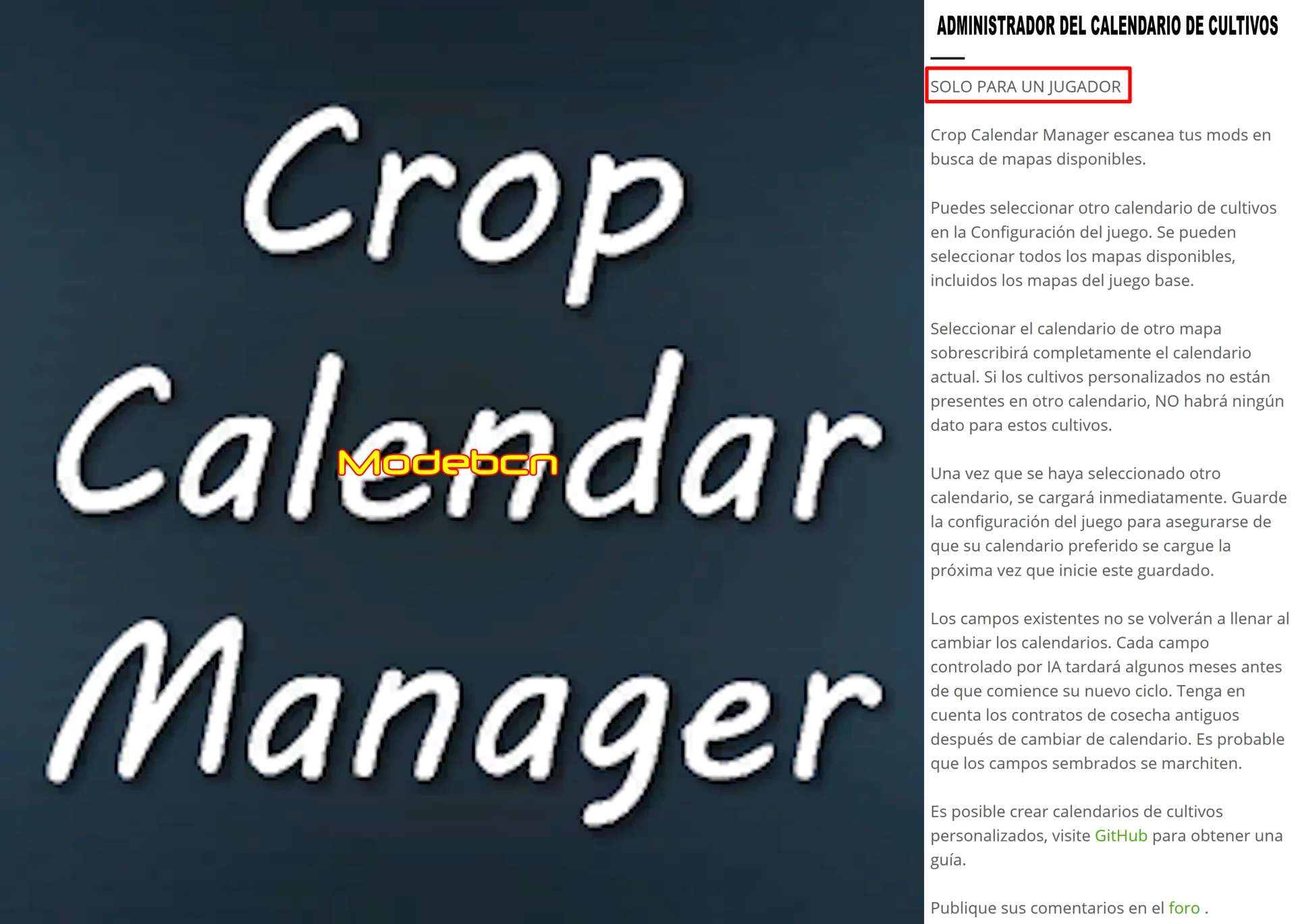 FS22 Crop Calendar Manager VERSION EN ESPANOL V1 0 0 0 FS22 Mod F19 Mod FS22 Crop Calendar Manager VERSION EN ESPANOL V1 0 0 0 FS22 Mod F19 Mod