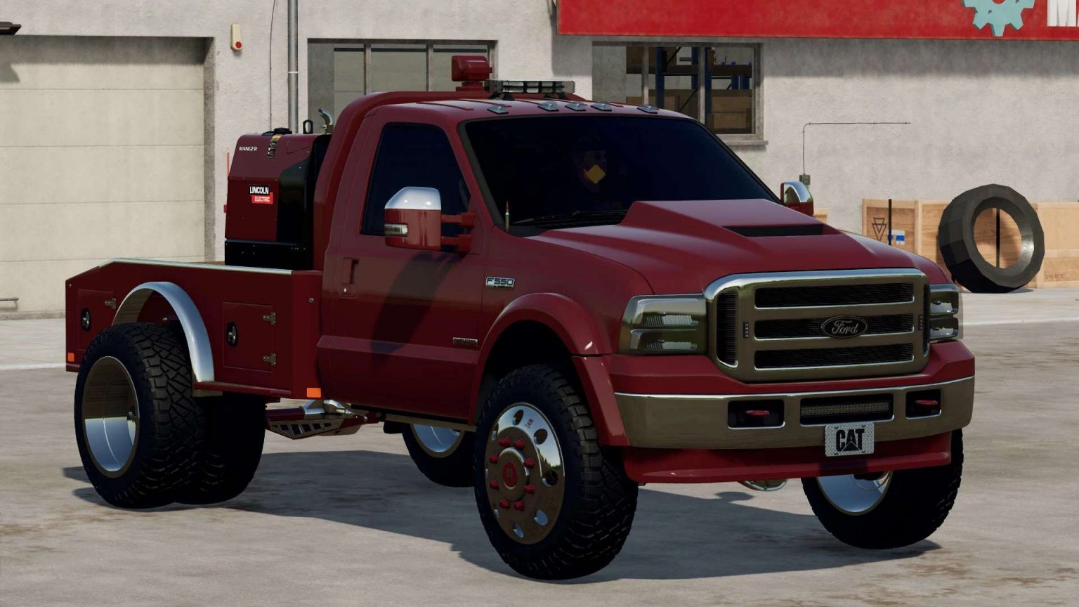 FS22 2006 Ford F550 Plat v1.0.0.0 Mod | FS25 Mods / FS22 Mods