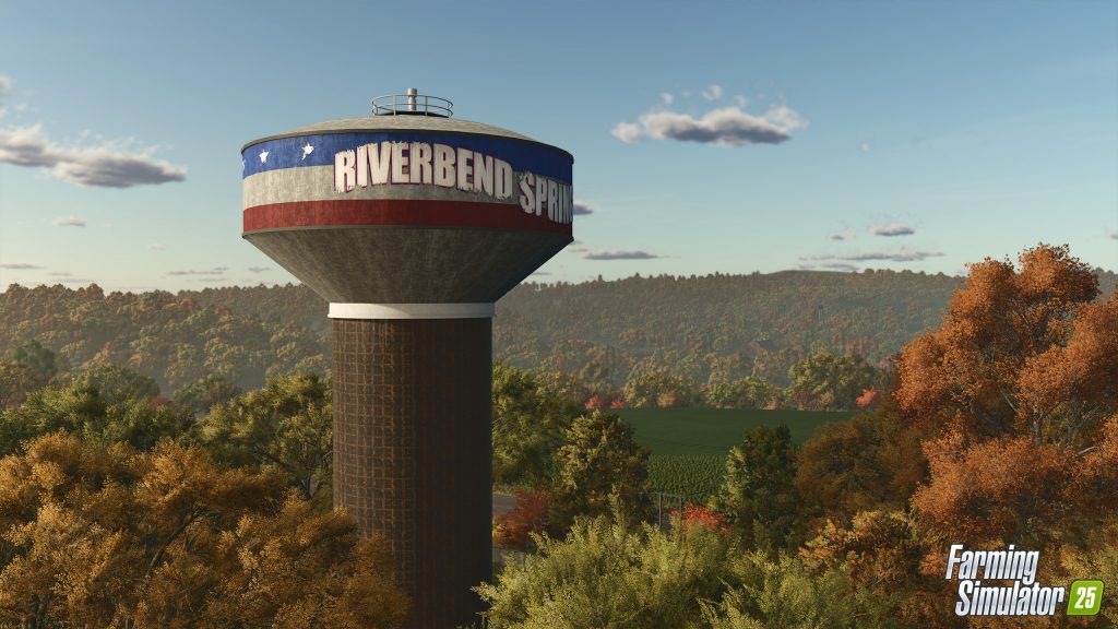 La carte US : Riverbend Springs dans Farming Simulator 25 