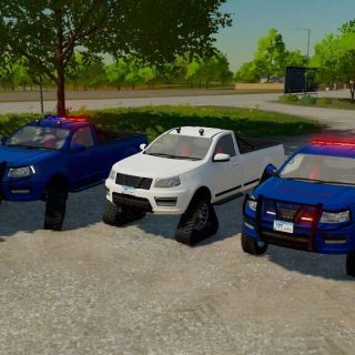 Édition d'urgence du pick-up FS22 2017 v3.0.0.1 Mod | FS25 Mods / FS22 Mods