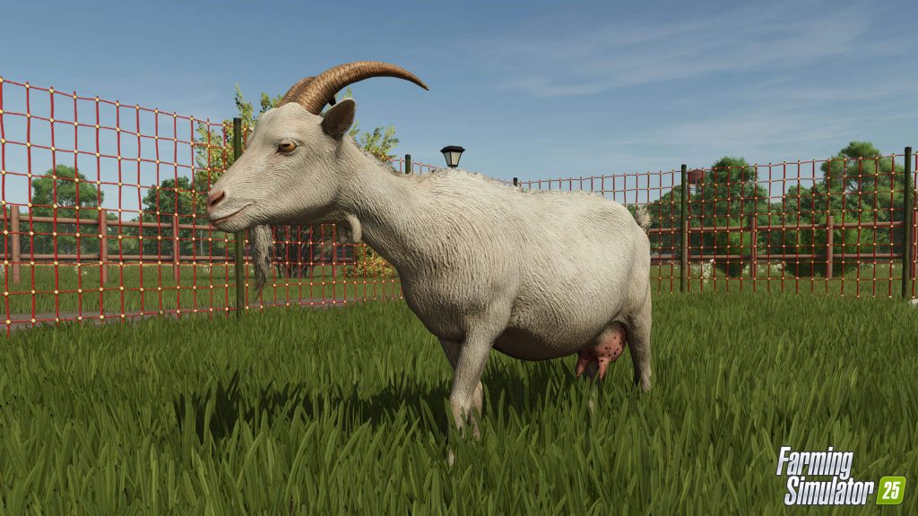 Lait de chèvre, fromage et autres produits dans Farming Simulator 25 