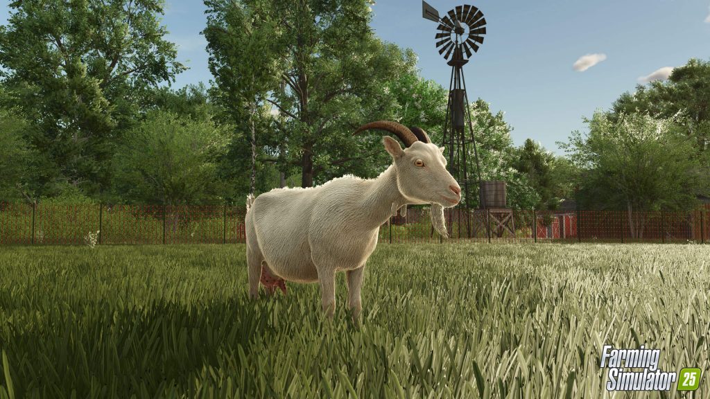 Lait de chèvre, fromage et autres produits dans Farming Simulator 25 