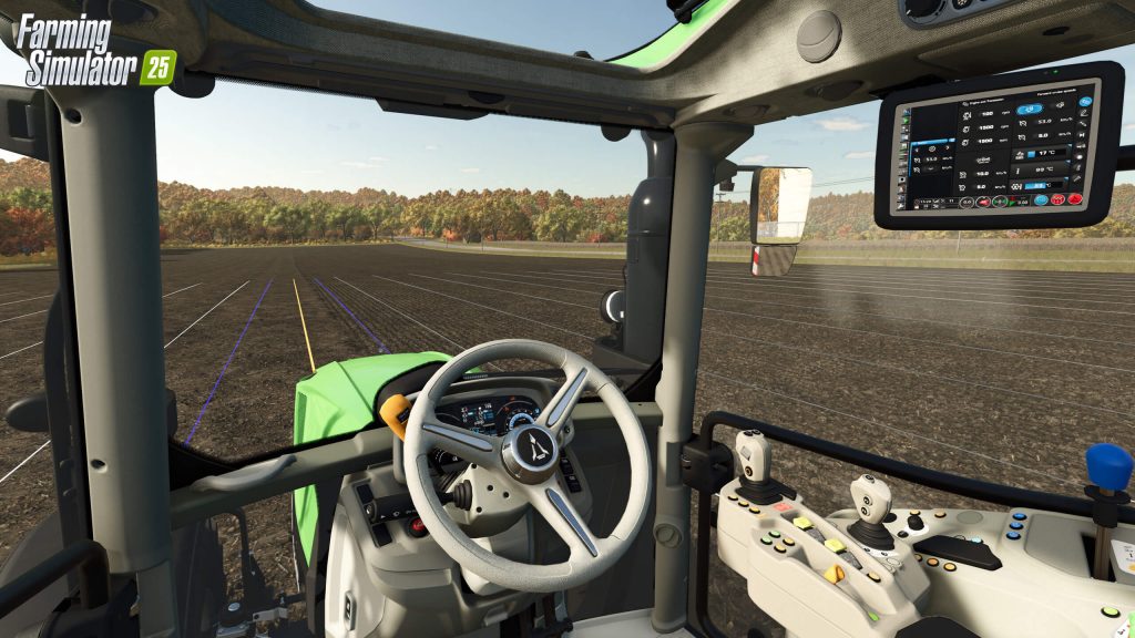 Utilisation des assistants d'IA ou du GPS (direction assistée) dans Farming Simulator 25 