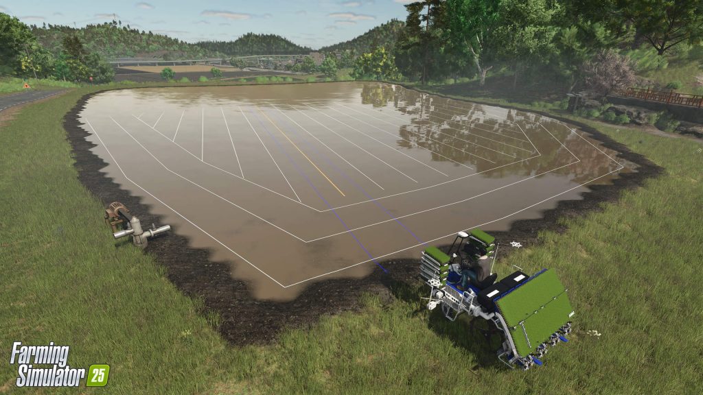 Utilisation des assistants d'IA ou du GPS (direction assistée) dans Farming Simulator 25 