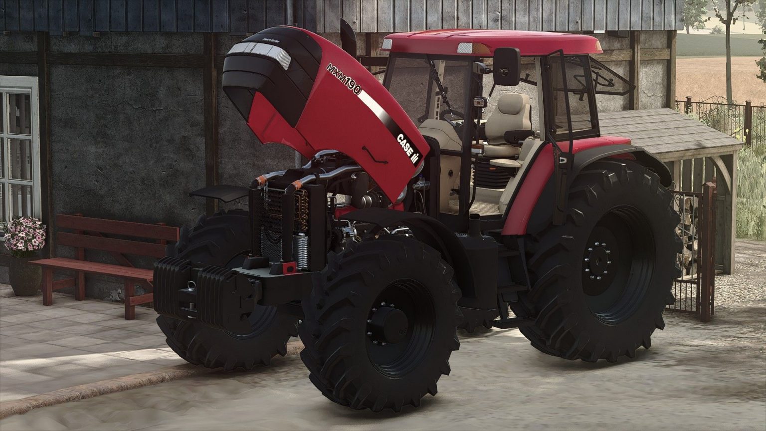 FS25 Case IH MXM 190 V1.0.0.0 Mod | FS25 Mods / FS22 Mods