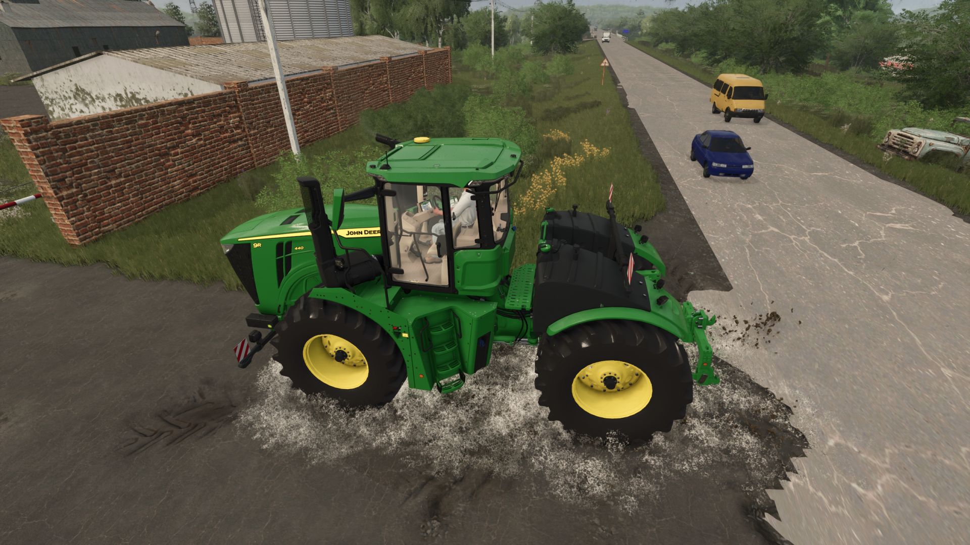 FS25 Dynamic Puddles V1.0.2.0 Mod | FS25 Mods / FS22 Mods
