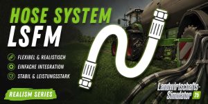 FS25 Système de tuyaux LSFM v1.0.0.1 Mod | FS25 Mods / FS22 Mods